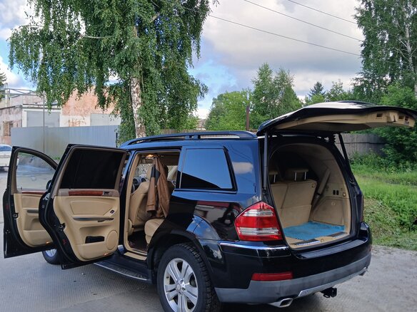 2007 Mercedes-Benz GL-Класс 450 I (X164), чёрный, 1500000 рублей - вид 10
