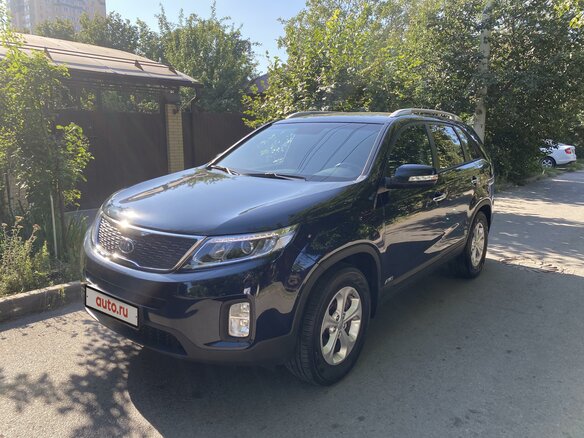 2019 Kia Sorento II Рестайлинг, синий - вид 3