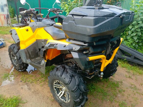 2017 Stels ATV-650 Guepard ST, жёлтый, 670000 рублей - вид 6