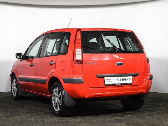 2008 Ford Fusion I Рестайлинг, красный - вид 5