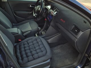 2014 Volkswagen Polo V, синий, 720000 рублей, вид 4