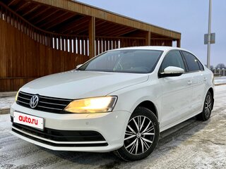 2016 Volkswagen Jetta VI Рестайлинг, белый, 1777777 рублей, вид 1