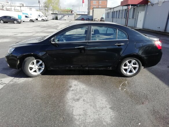 2013 Geely Emgrand EC7, чёрный - вид 6