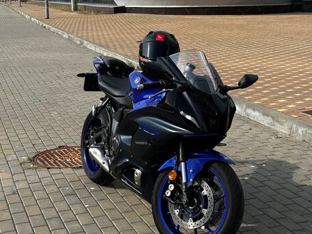 2024 Yamaha YZF-R7, синий, 870000 рублей, вид 2
