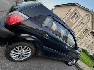 2008 Kia Rio II, чёрный, 200000 рублей, вид 4