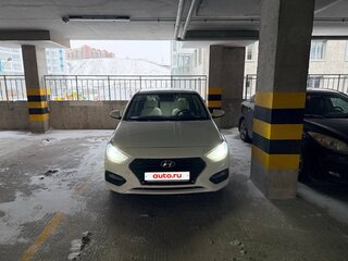 2019 Hyundai Solaris II, белый, 1150000 рублей, вид 3