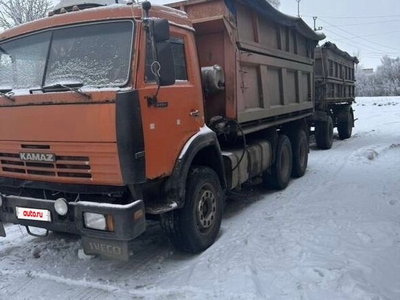 2008 КамАЗ 43114, оранжевый, 2200000 рублей - вид 1