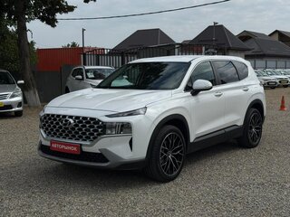 2021 Hyundai Santa Fe IV Рестайлинг, белый, 3450000 рублей, вид 3