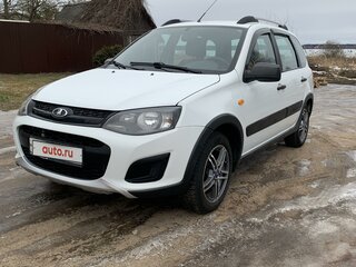 2015 Lada (ВАЗ) Kalina Cross II, белый, 650000 рублей, вид 1
