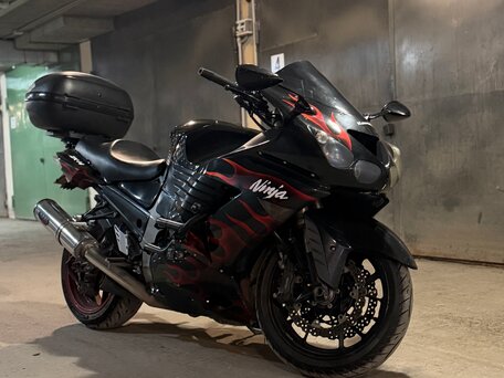 2007 Kawasaki ZX-14R, чёрный, 470000 рублей, вид 5