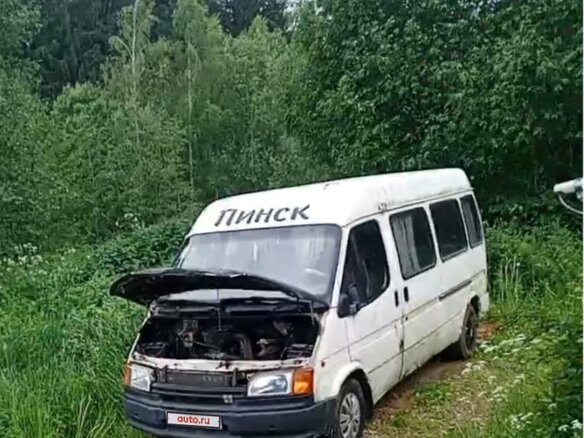 1992 Ford Transit, белый, 155000 рублей