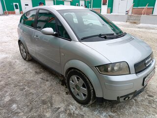 2001 Audi A2, серебристый, 450000 рублей, вид 1