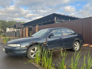 1997 Mazda 626 IV (GE), синий, 115000 рублей, вид 1