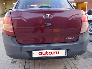 2013 Lada (ВАЗ) Granta I, серебристый, 265000 рублей, вид 4