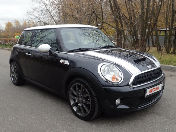 2008 Mini Hatch Cooper S II (R56), чёрный