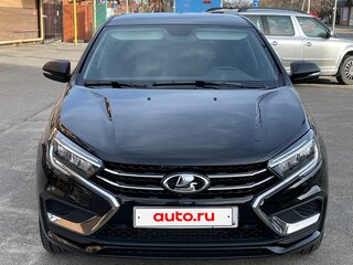 2024 Lada (ВАЗ) Vesta I Рестайлинг (NG), чёрный, 1395000 рублей, вид 2