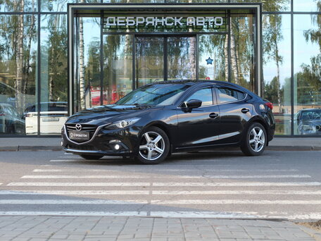 2014 Mazda 3 III (BM), чёрный, 1310000 рублей, вид 1