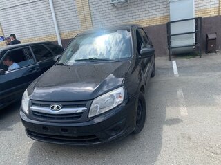 2016 Lada (ВАЗ) Granta I, чёрный, 550000 рублей, вид 5