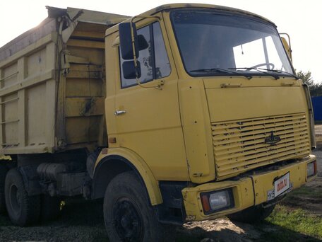 2001 МАЗ 5516, жёлтый, 950000 рублей, вид 2