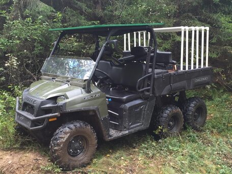 2013 Polaris Ranger 6x6, зелёный, 2500000 рублей, вид 1