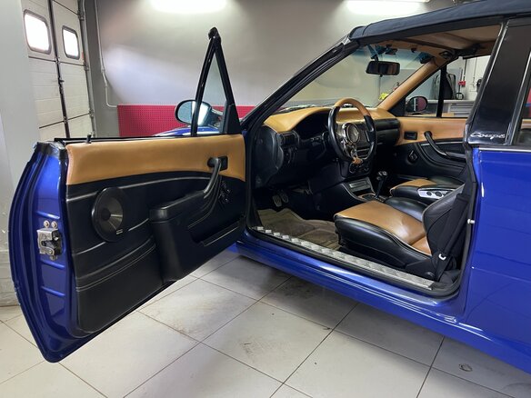 1989 Opel Kadett E Рестайлинг, синий - вид 13
