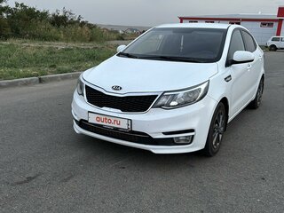 2016 Kia Rio III Рестайлинг, белый, 1230000 рублей, вид 1