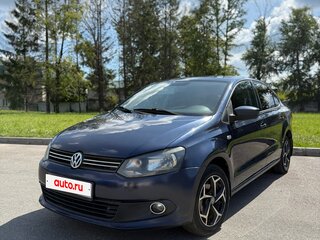 2014 Volkswagen Polo V, синий, 650000 рублей, вид 1