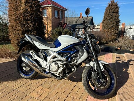 2010 Suzuki SFV 400 Gladius, белый, 430000 рублей, вид 5