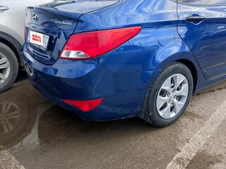 2015 Hyundai Solaris I Рестайлинг, синий, 700000 рублей, вид 5