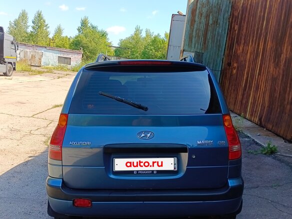 2002 Hyundai Matrix I, синий, 300000 рублей - вид 5