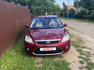 2008 Ford Focus II Рестайлинг, красный, 650000 рублей, вид 3