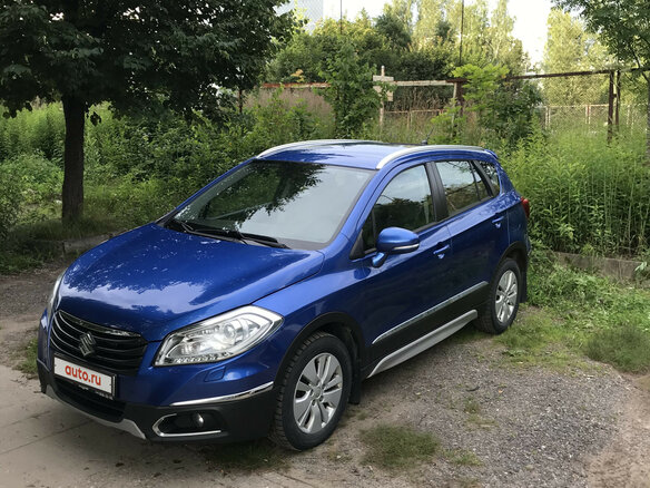 2014 Suzuki SX4 II (S-Cross), синий - вид 7