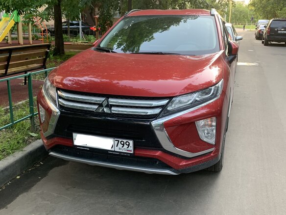2018 Mitsubishi Eclipse Cross I, красный - вид 1