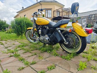 2007 Harley-Davidson Sportster 1200, жёлтый, 750000 рублей, вид 3