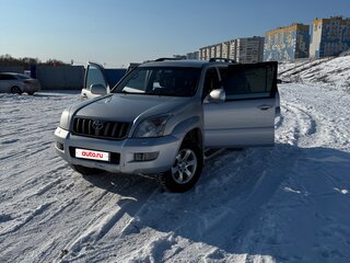 2008 Toyota Land Cruiser Prado 5-speed 120 Series Рестайлинг, серебристый, 2650000 рублей, вид 2