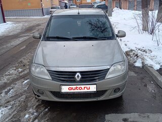 2010 Renault Logan I Рестайлинг, бежевый, 600000 рублей, вид 2