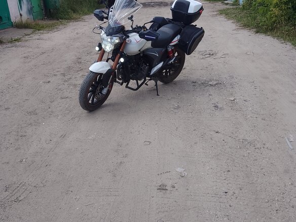 2013 Stels Flame 200, белый, 150000 рублей - вид 2