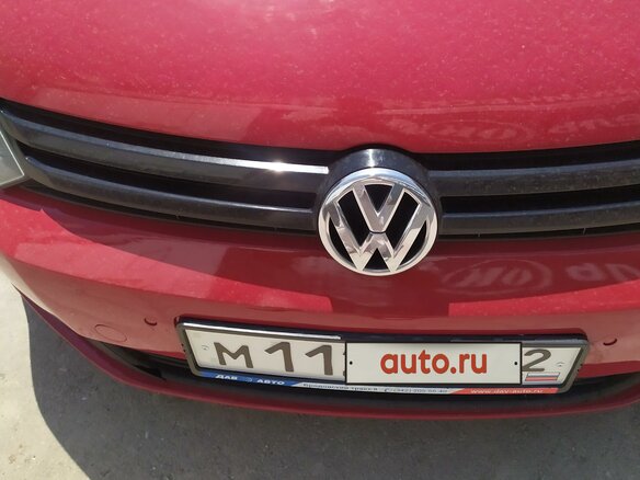 2009 Volkswagen Golf Plus II, красный, 650000 рублей - вид 8