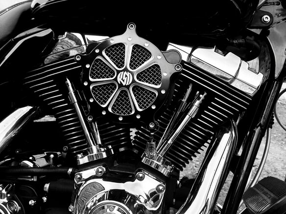 2005 Harley-Davidson Road King, чёрный, 1200000 рублей - вид 6
