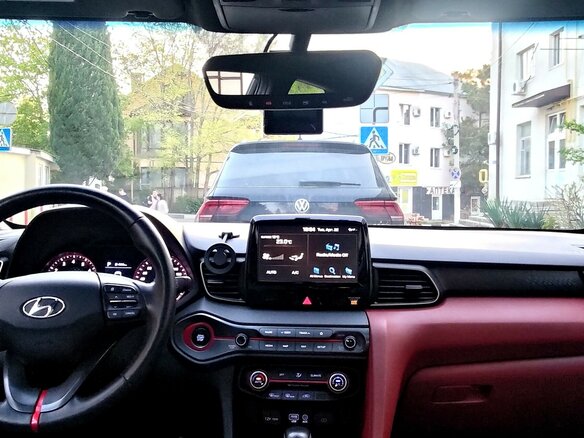 2019 Hyundai Veloster II, серый, 2500000 рублей - вид 8