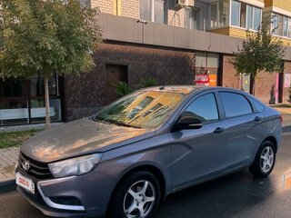 2016 Lada (ВАЗ) Vesta I, серый, 850000 рублей, вид 2