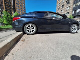 2012 Hyundai Sonata VI (YF), чёрный, 1600000 рублей, вид 3