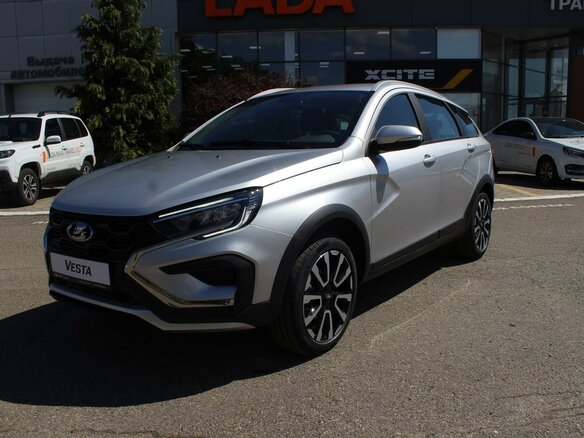 2026 Lada (ВАЗ) Vesta SW Cross I Рестайлинг (NG), серебристый