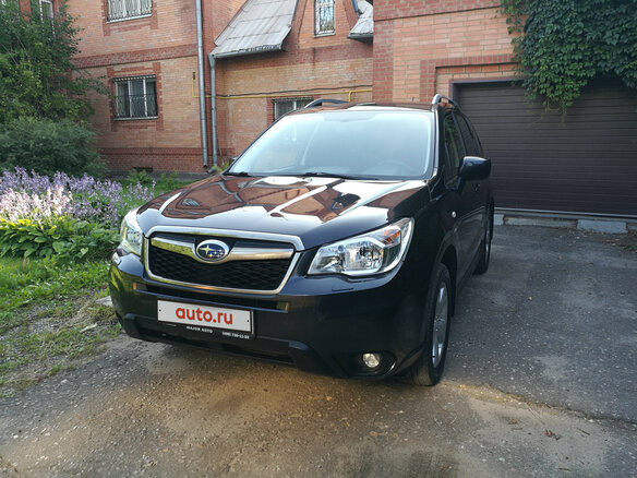 2012 Subaru Forester IV, синий - вид 4