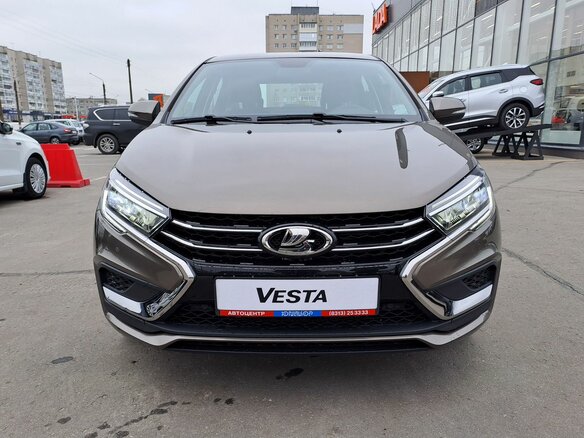 2026 Lada (ВАЗ) Vesta I Рестайлинг (NG), коричневый, 1962900 рублей - вид 8