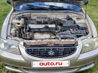 2004 Hyundai Accent ТагАЗ II, бежевый, 355000 рублей, вид 1