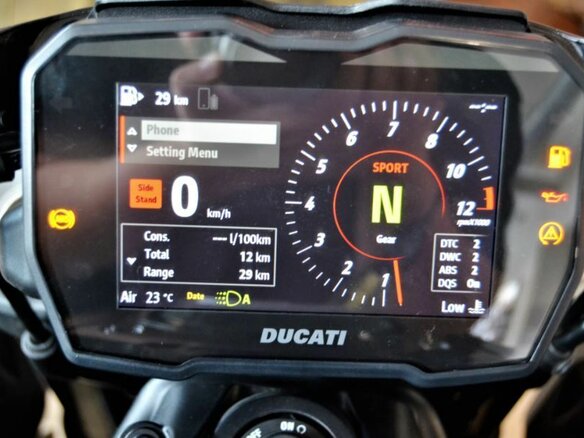 2024 Ducati Diavel V4, чёрный, 3400000 рублей - вид 16