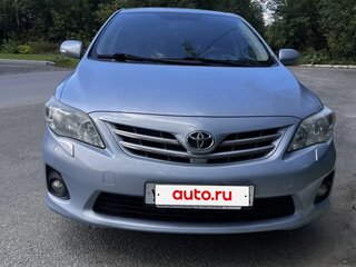 2012 Toyota Corolla X (E140, E150) Рестайлинг, голубой, 1350000 рублей, вид 4