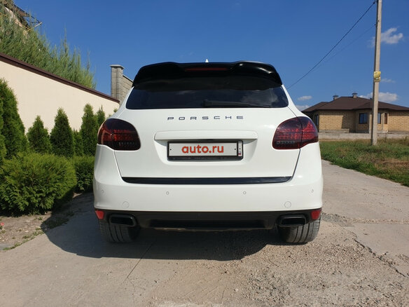 2012 Porsche Cayenne Diesel II (958), белый - вид 5