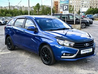 2019 Lada (ВАЗ) Vesta SW I, синий, 909000 рублей, вид 3